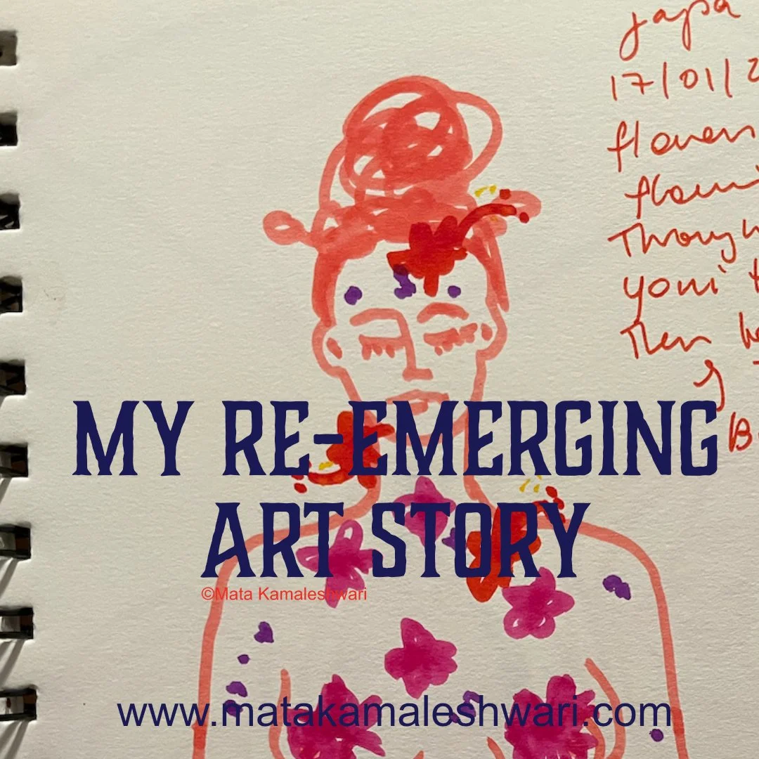 My Re-emerging Art Story - The Meditation Series.