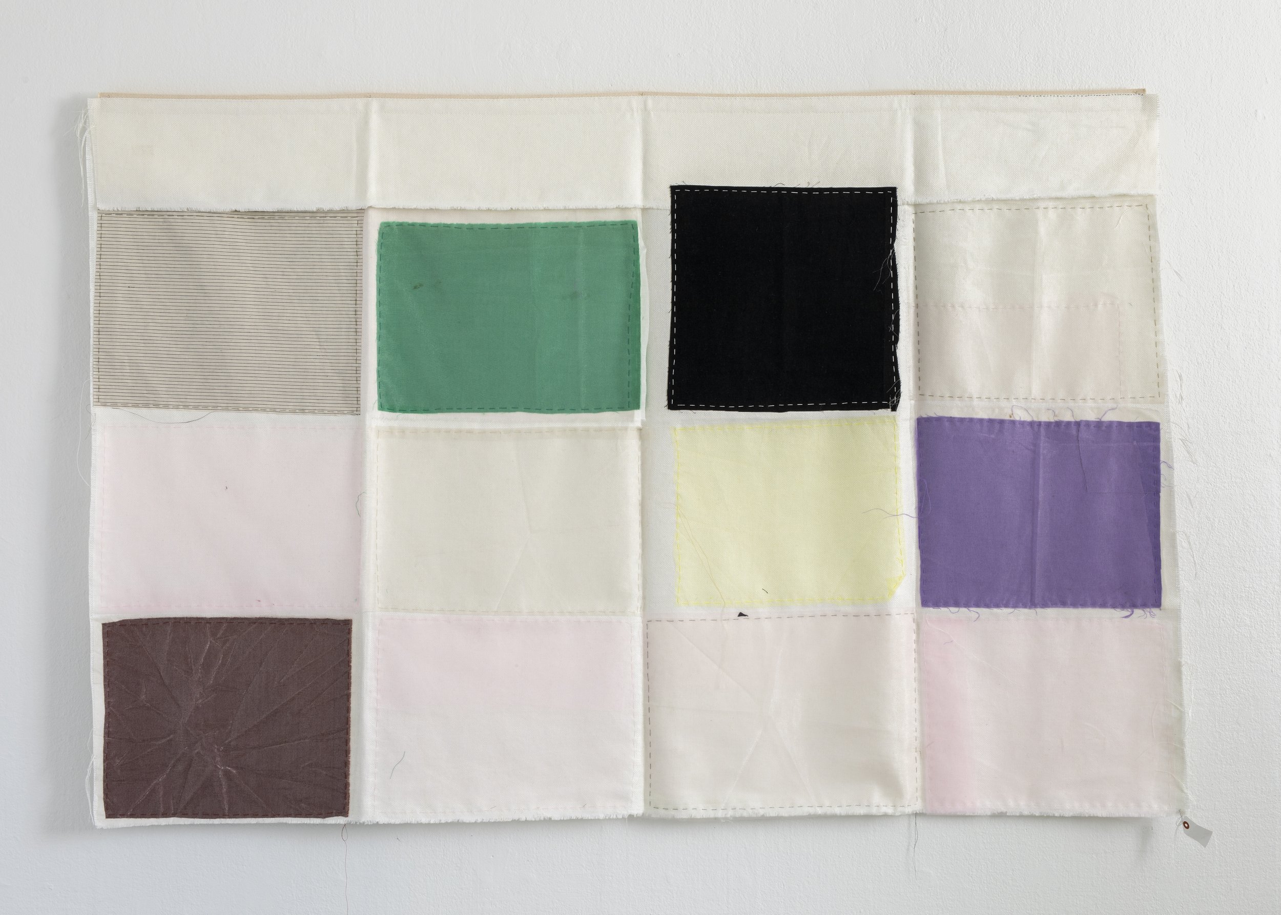 Sampler,
2024
Linen, cotton, organza, nylon net
160 x x 107 cm