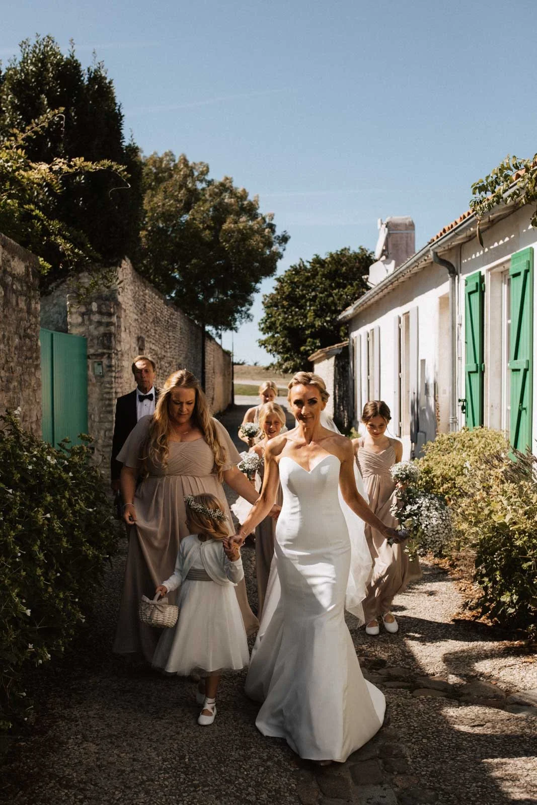 Destination wedding at Hotel de la Baronnie Ile de Re