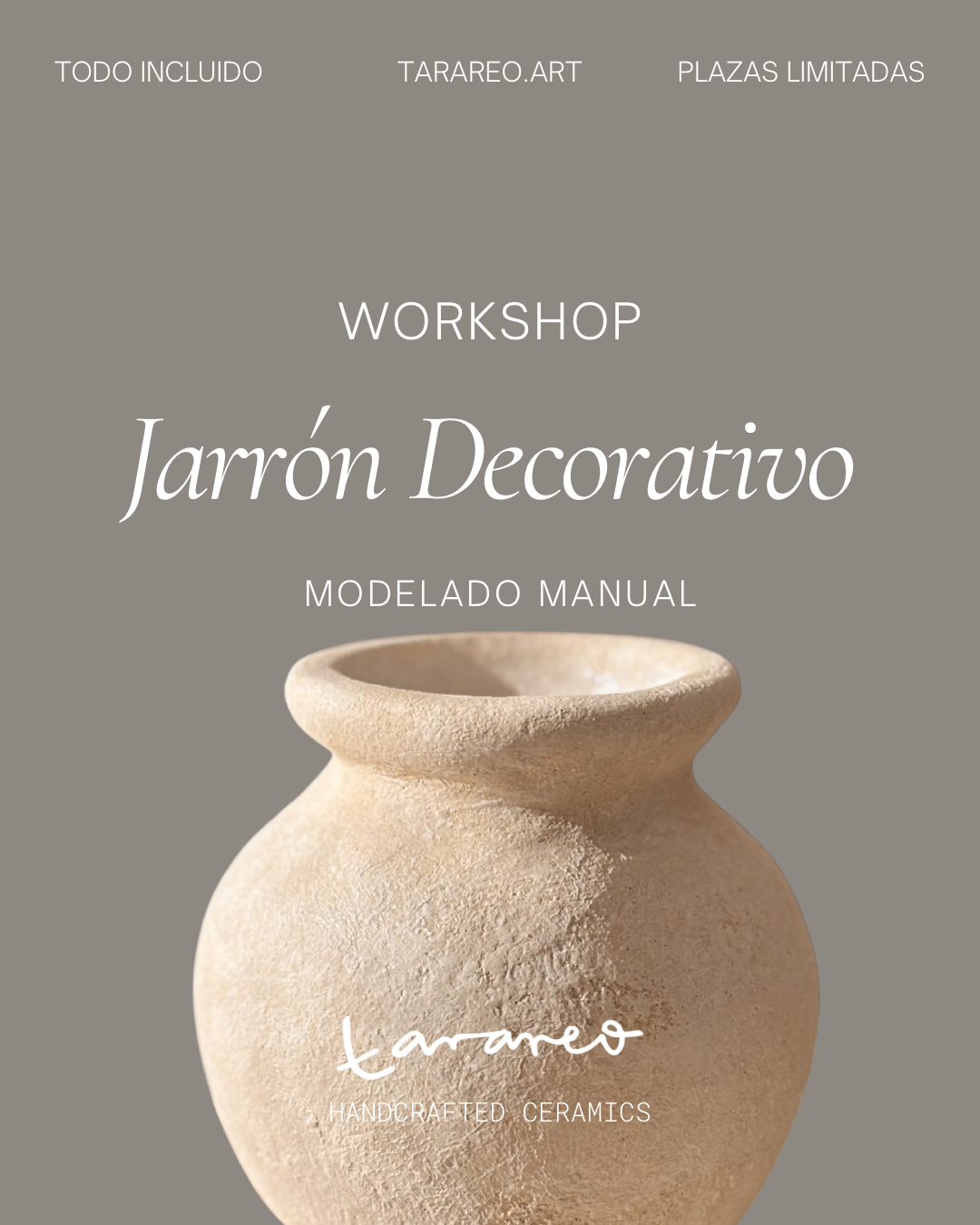 Taller Jarrón Decorativo