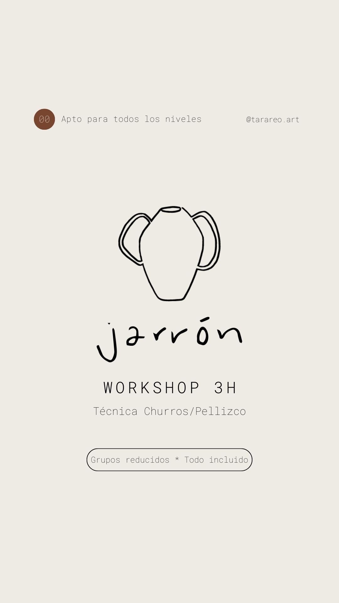 Taller Jarrón Decorativo