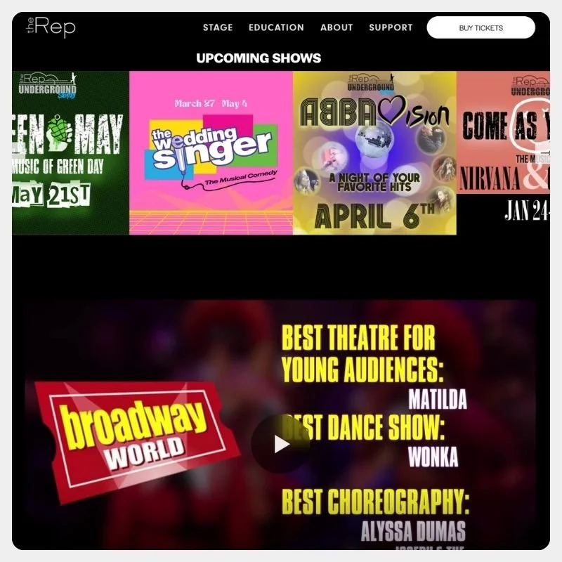 Theater Website