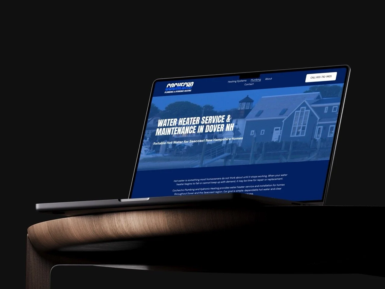 Squarespace website for Plumbers