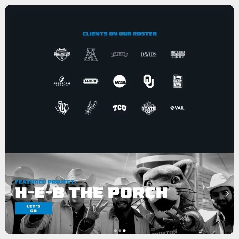 Rally Depot website image