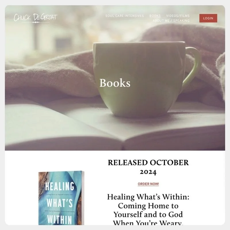 Author & Speaker Website