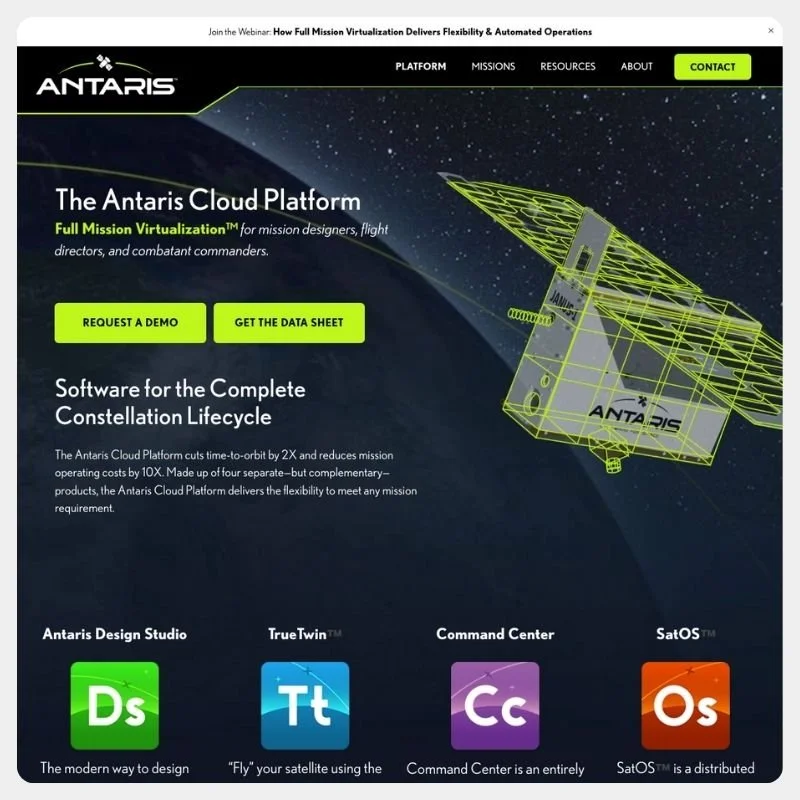 Satellite Technology Website