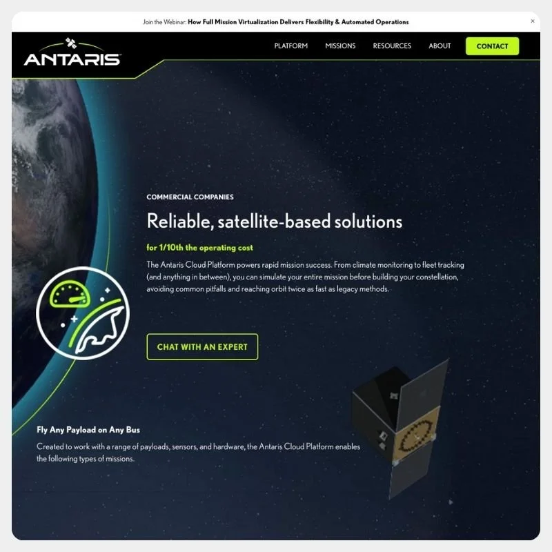 Satellite Technology Website