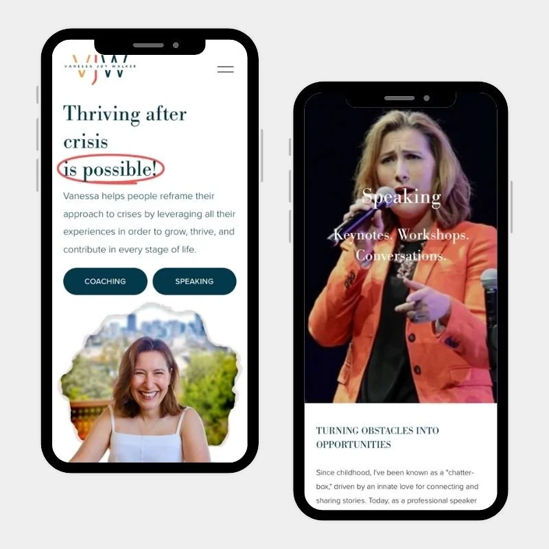 Speaker Mobile Website