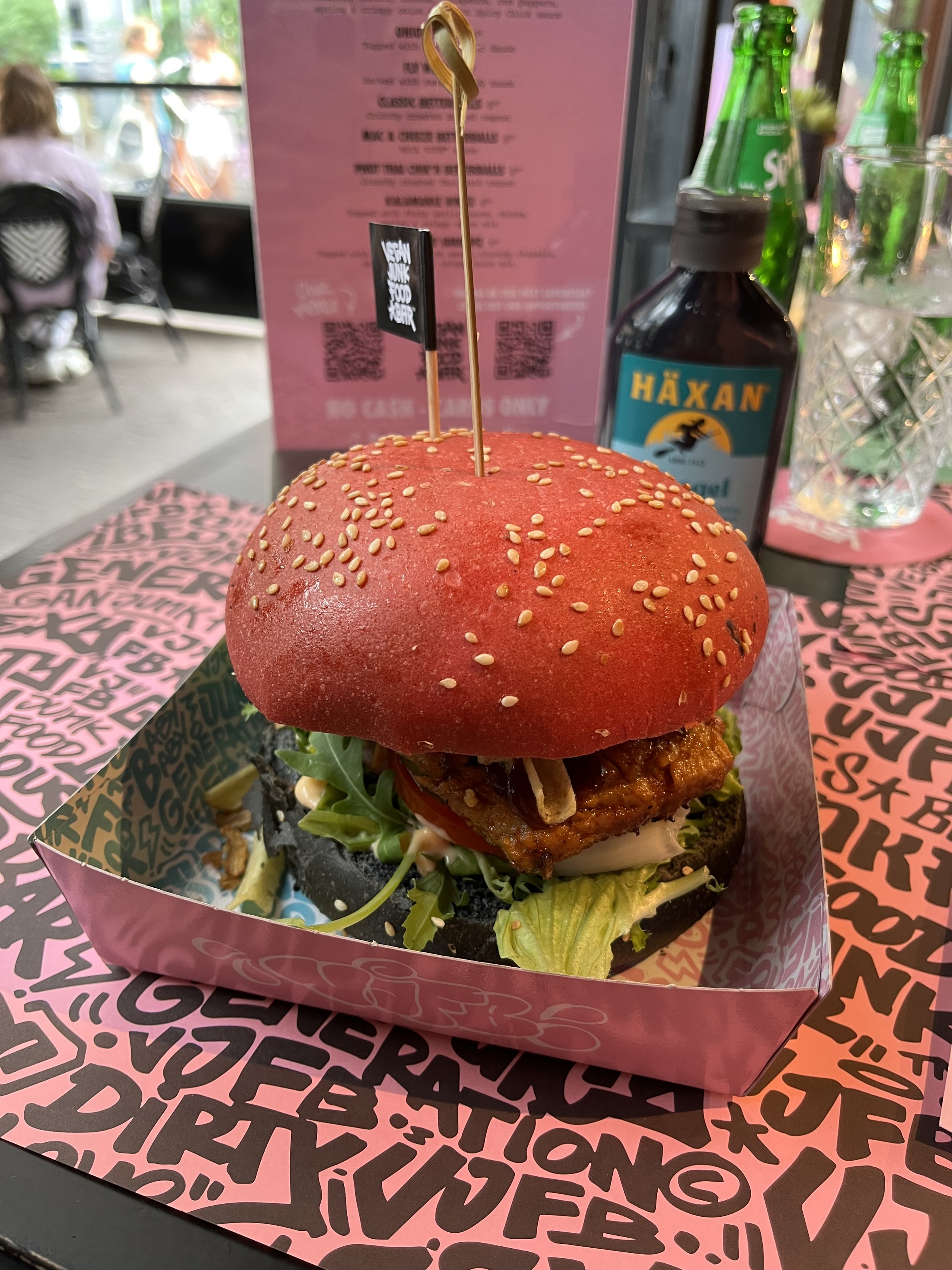 Vegan Rib Burger