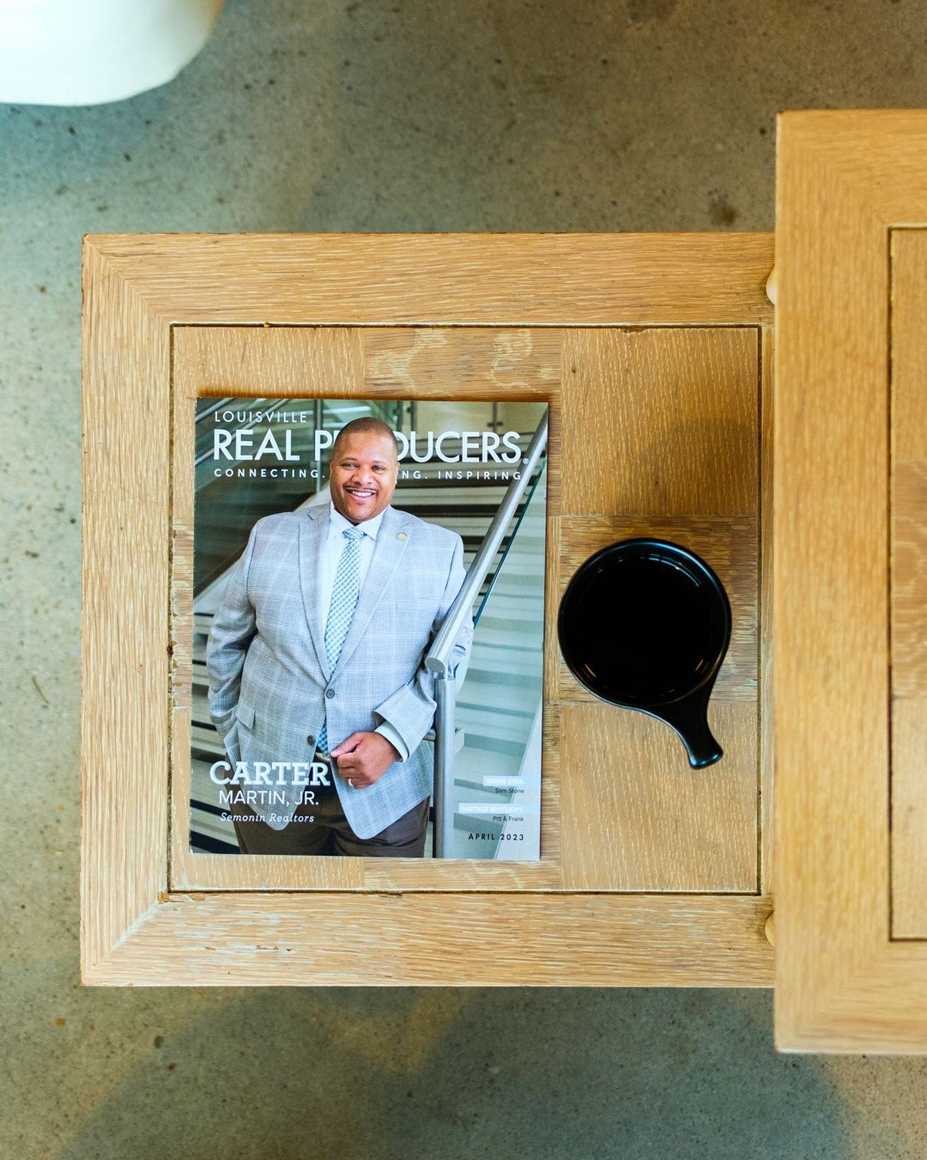 And just like that, another issue of @louisville_realproducers is out in the wild! Congrats to @carter_martin_jr_realtor for the cover, @louisvillekyrealestate for the rising star feature and also to our industry partners over at @pitt.and.frank for 