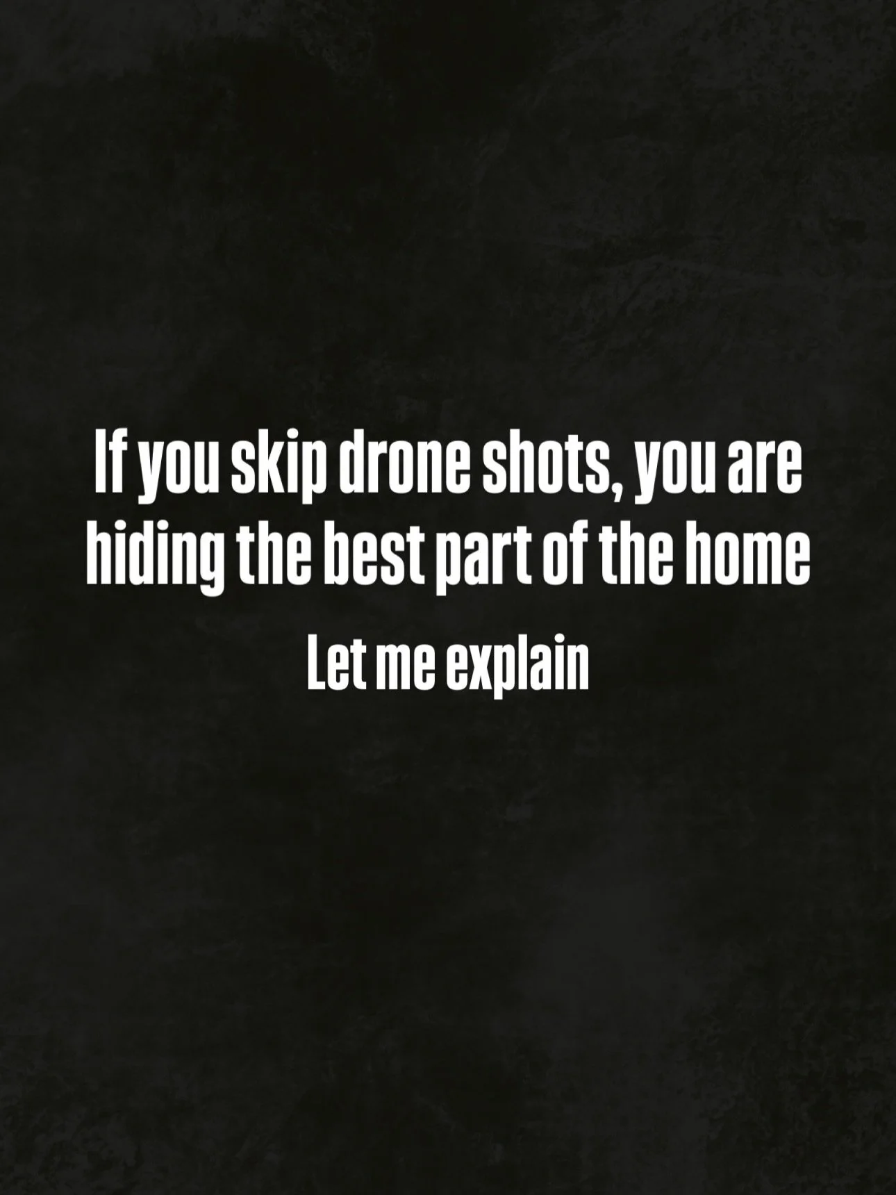 Comment the word &ldquo;MEDIA&rdquo; to book your listing media appointment with us today.