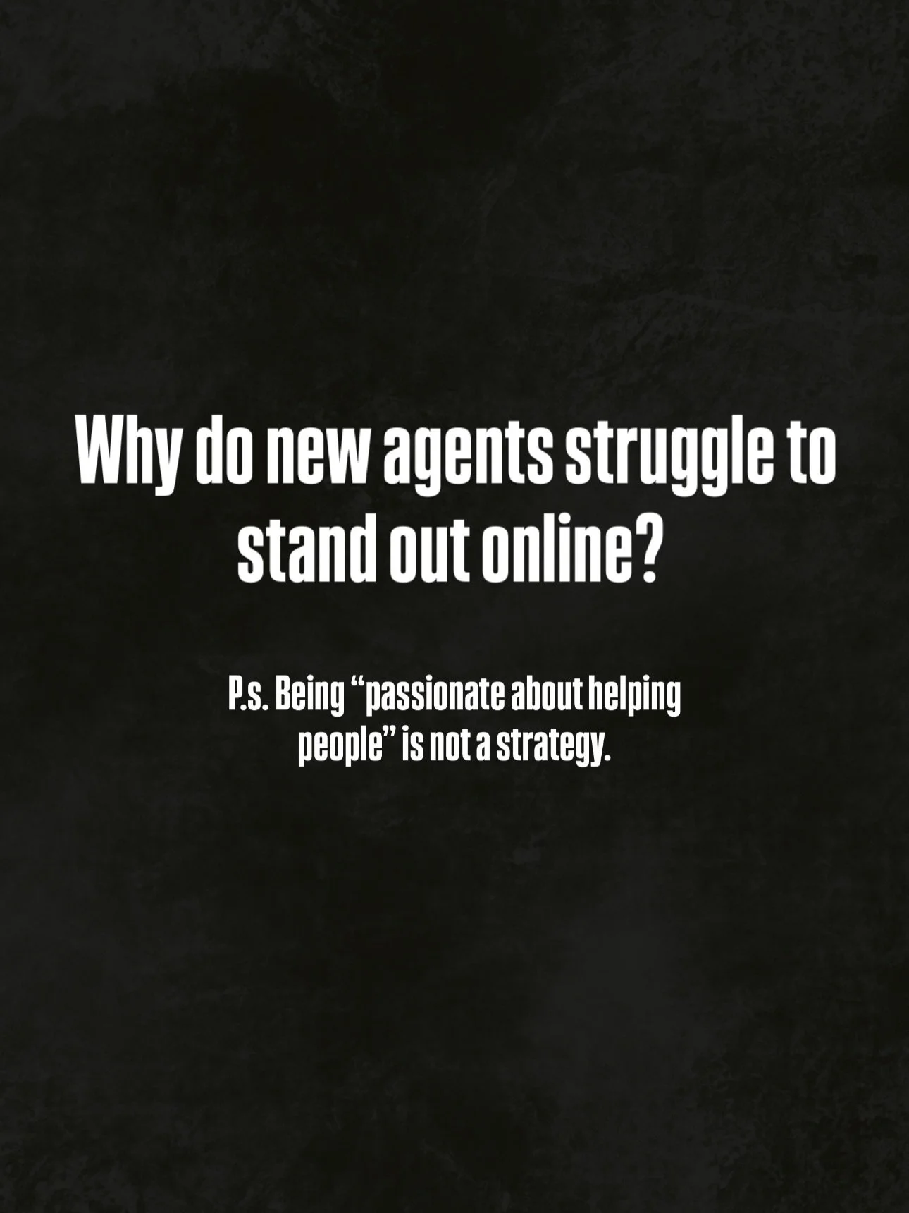Think real estate is the niche? Oh but there&rsquo;s more 

Think of your ideal buyer, think of what subgroup they fit into. And sell to them specifically.