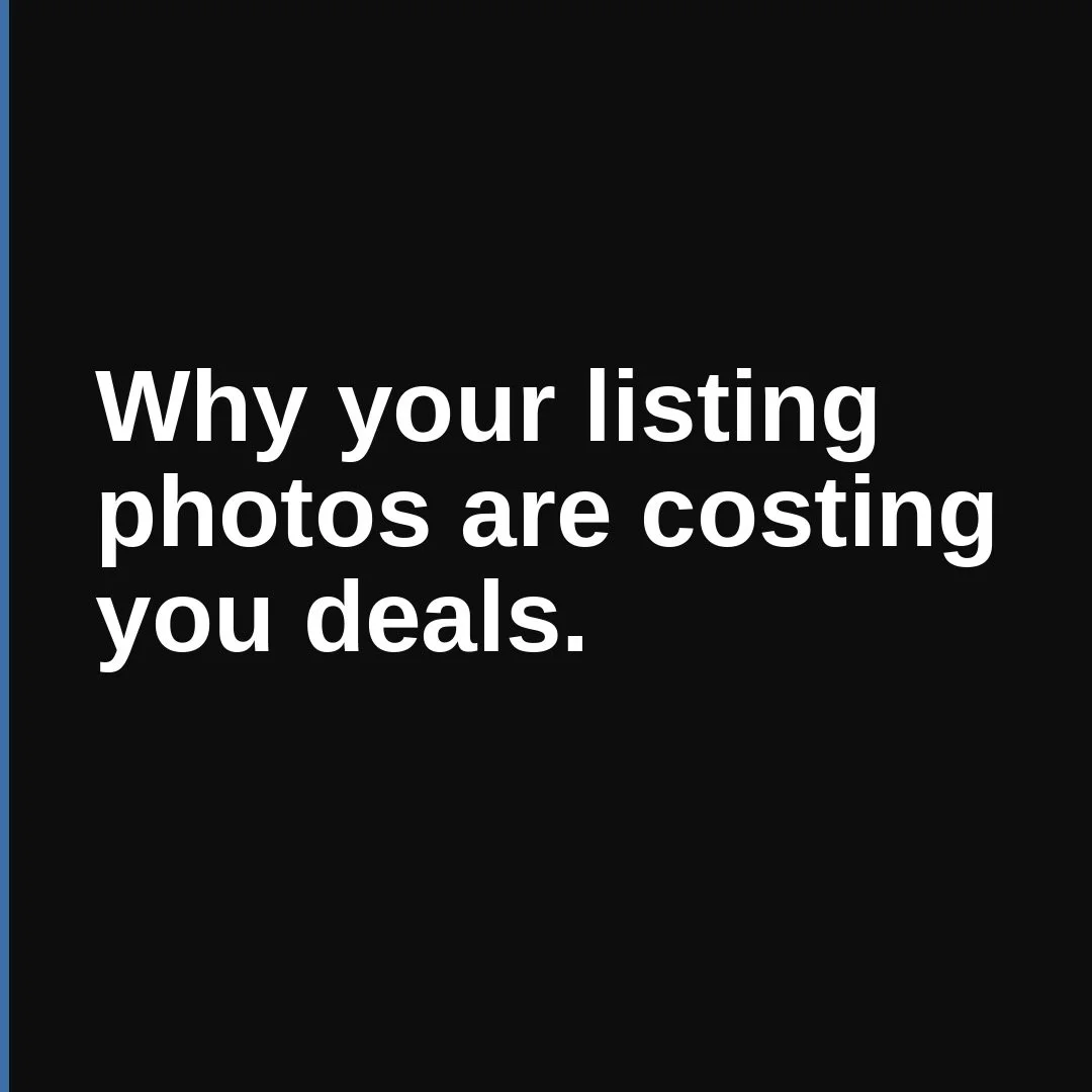 Your listing photos can make or break whether or not your ideal client falls in love with the property or skips right by it. 

Book with us through the link in our bio.