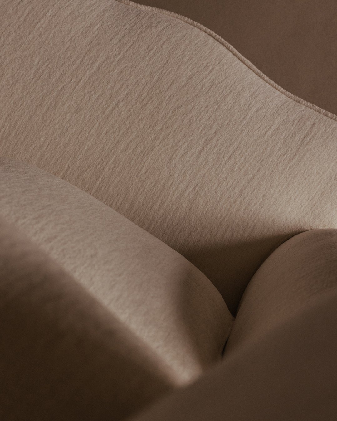 French Art Deco chairs in chenille, echoing Frances Elkins and Jean-Michel Frank