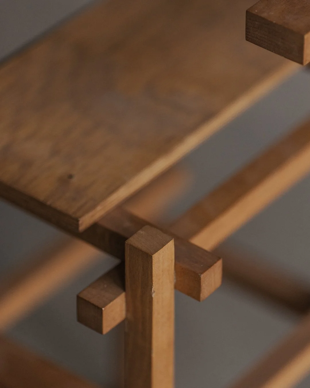 children's chair in the manner of Gerrit Thomas Rietveld made of wood