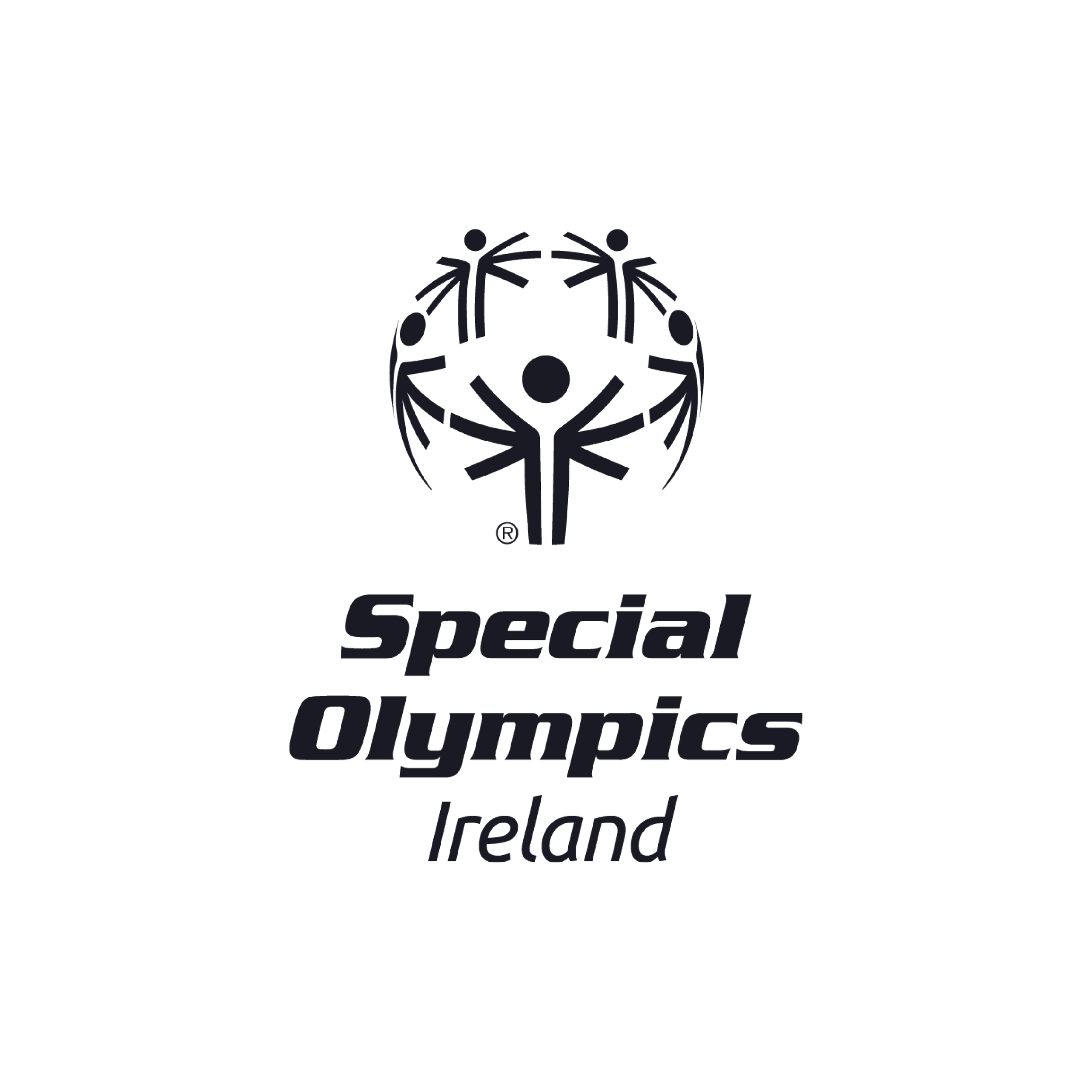 Logo of Special Olympics Ireland featuring stylized figures forming a circle with the text "Special Olympics Ireland" underneath.