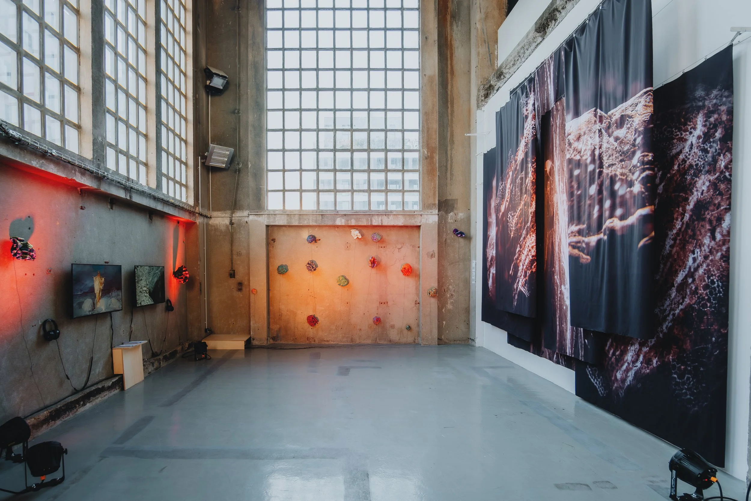 The living committee and In Between  - collective exhibtion with Plateforme 10 : Fiminco : La Chaufferie - Romainville (Paris), FR