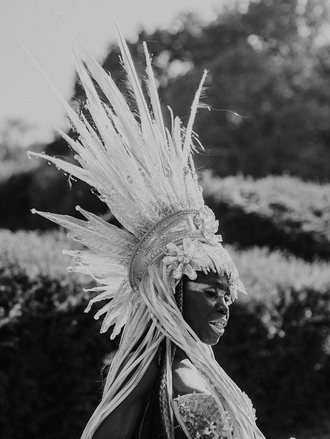 Winnie, at her 60th birthday party last weekend in her costume that she wore to dance the Rio di Janerio carnival earlier on this year. I love where my camera takes me and the people I meet through it. Absolute 60th goals. Much respect and love @apol