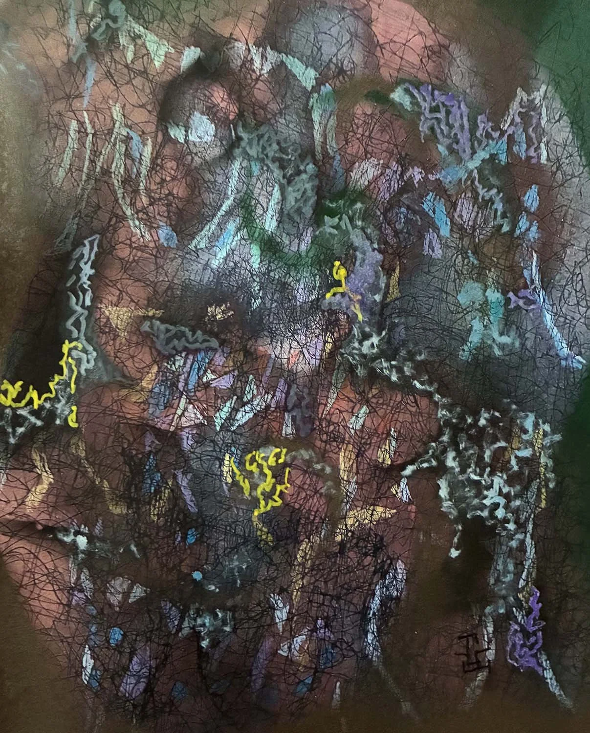  Mythic Creatures  Mixed media on paper 8.5x11