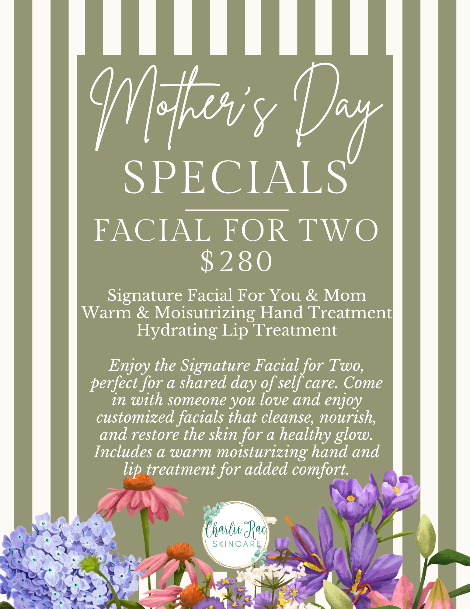 Mother's Day Facial For Two