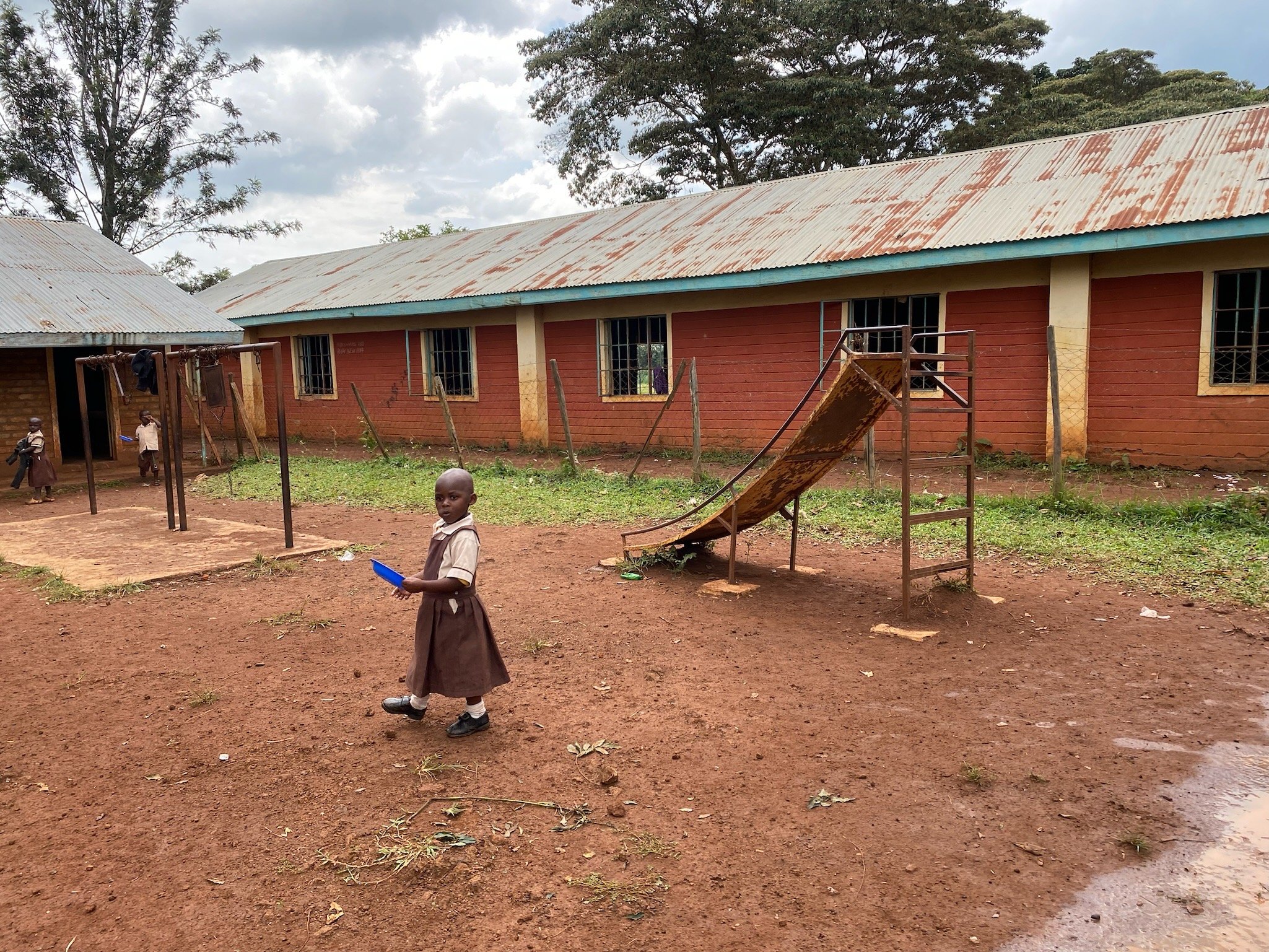 Nyamwanga school building, a project sponsored by The Boo Charity.