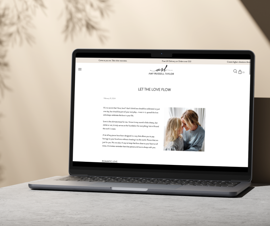 Amy Russell Taylor - blog writing