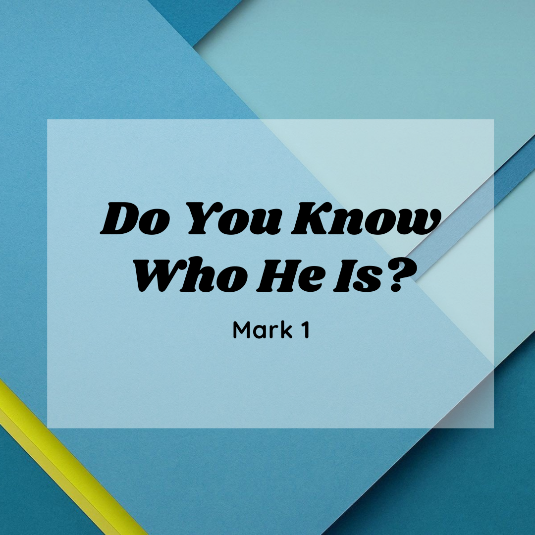 Do You Know Who He Is?