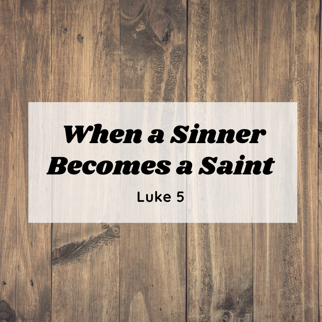 When Sinners Become Saints