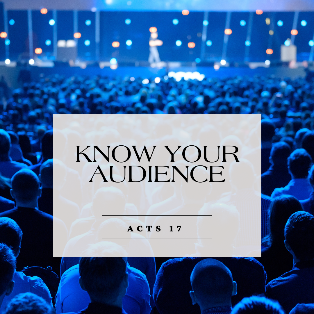 Know Your Audience