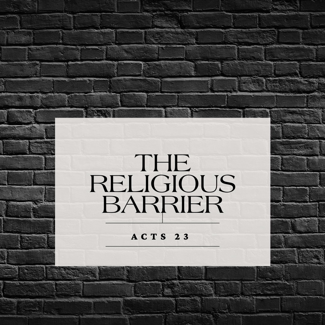 The Religious Barrier 