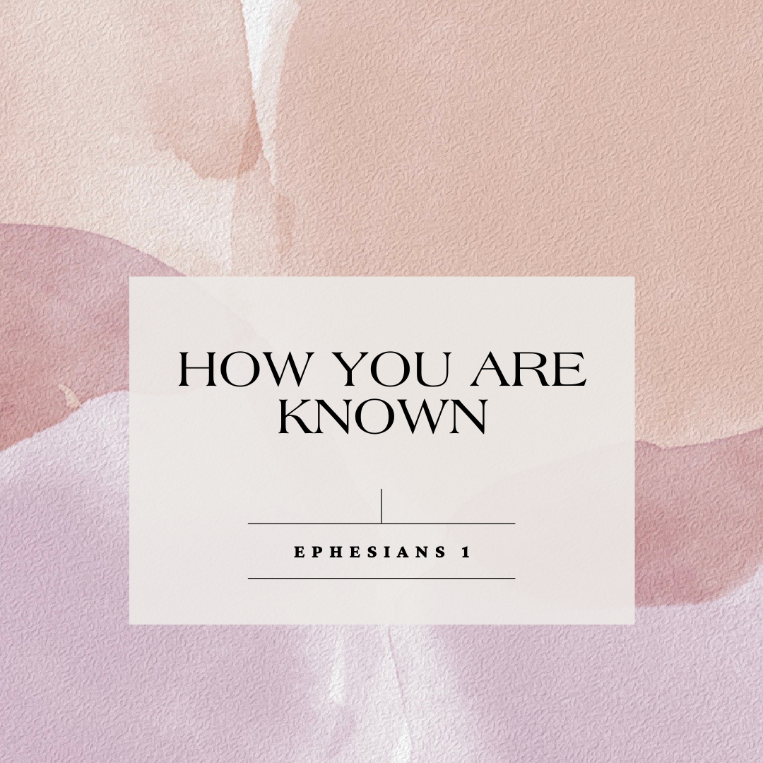 How Are You Known?