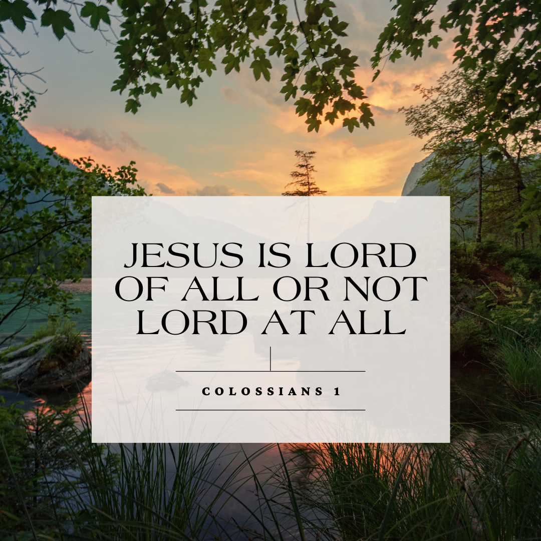 Lord of All or Not Lord at All