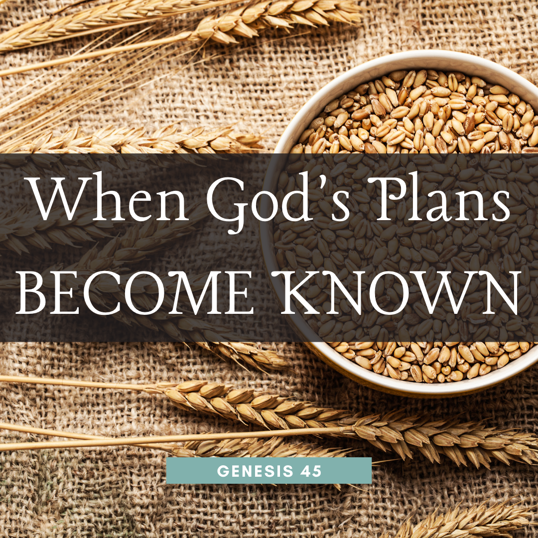When God’s Plans Become Known