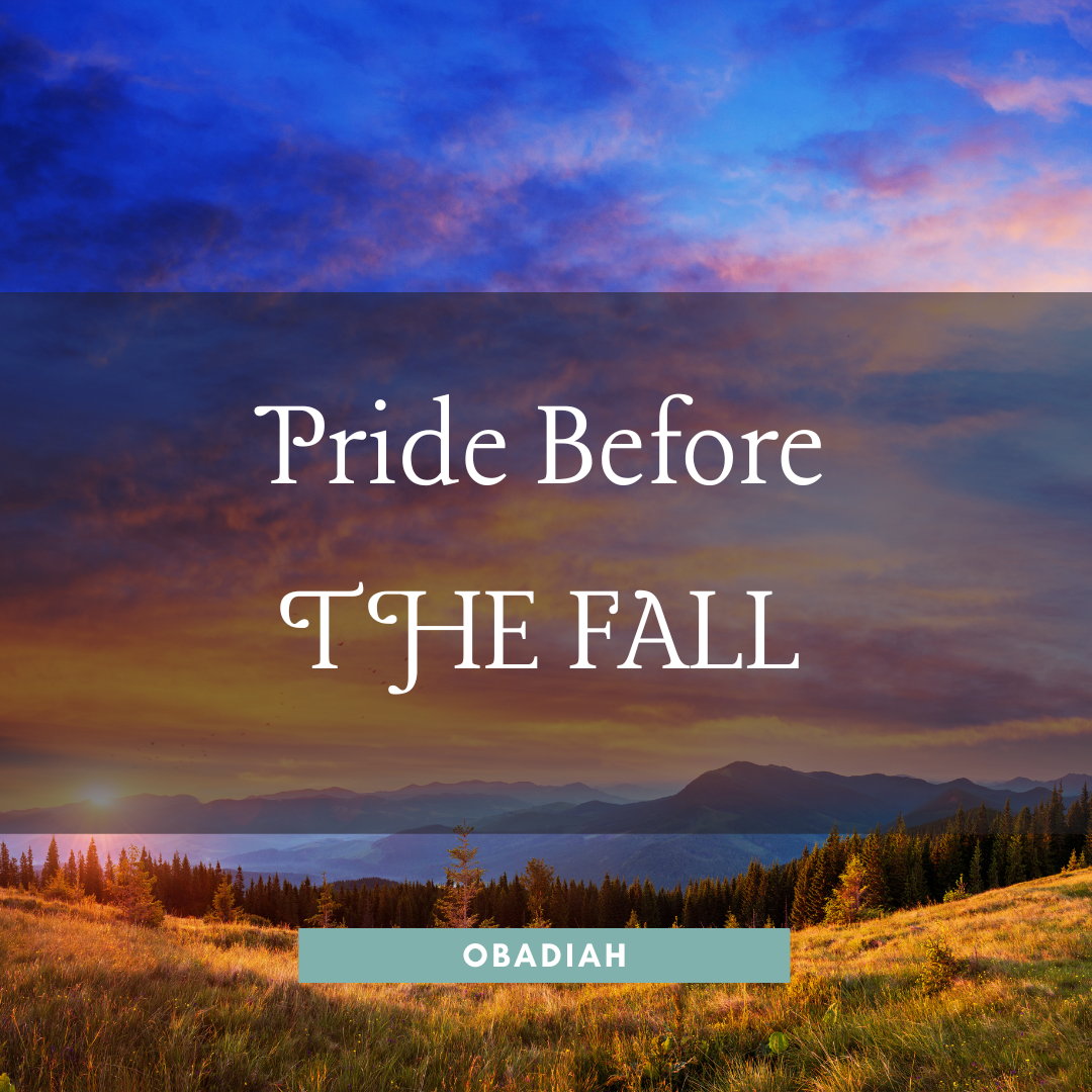 Pride Comes Before the Fall