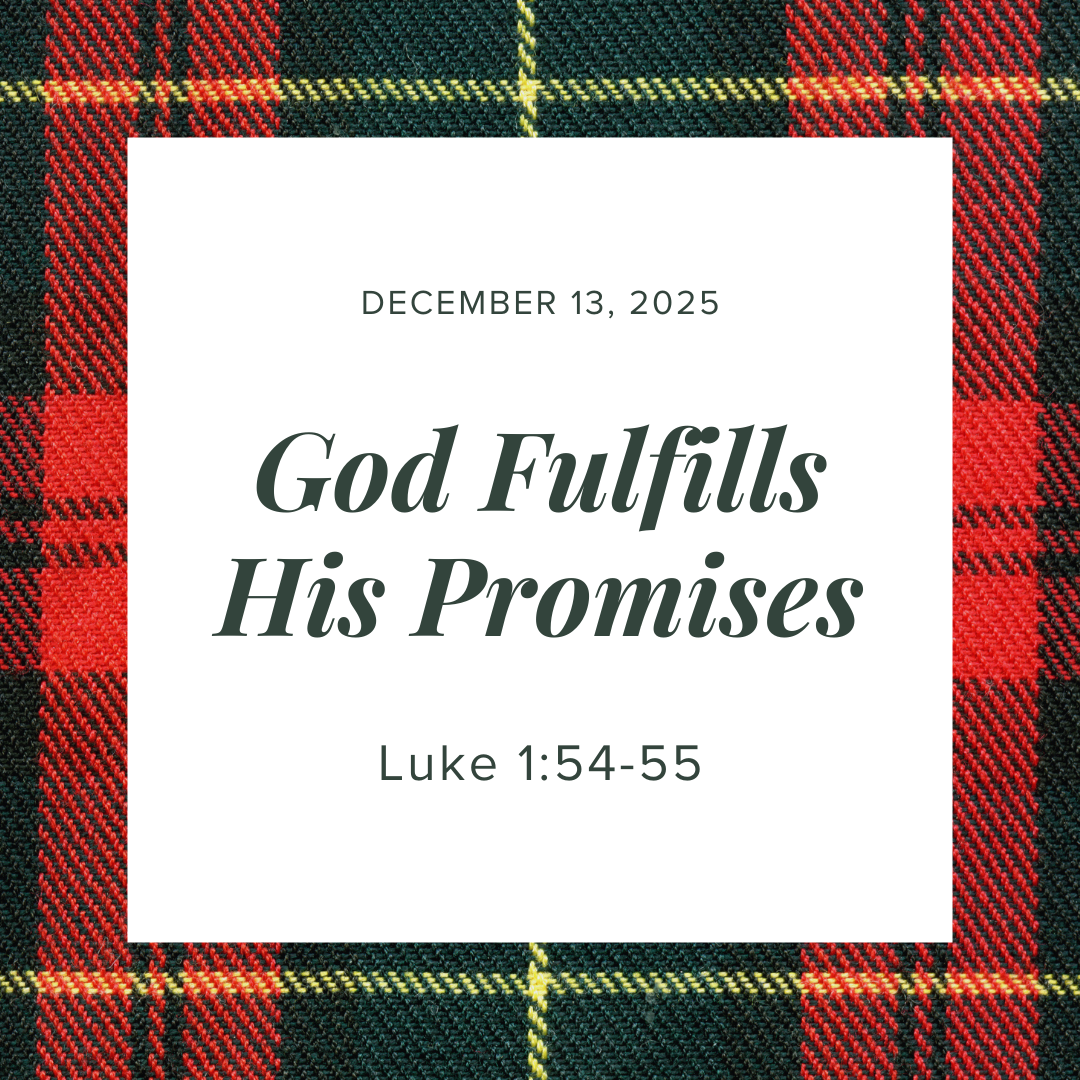 God Fulfills His Promises