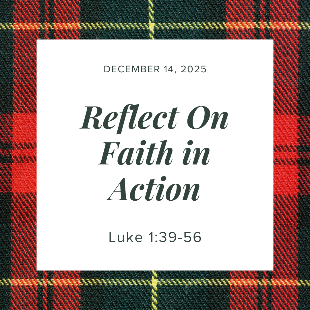 Reflect on Faith in Action