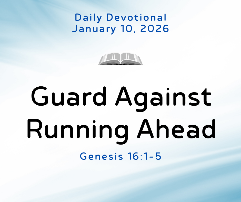 Guard Against Running Ahead