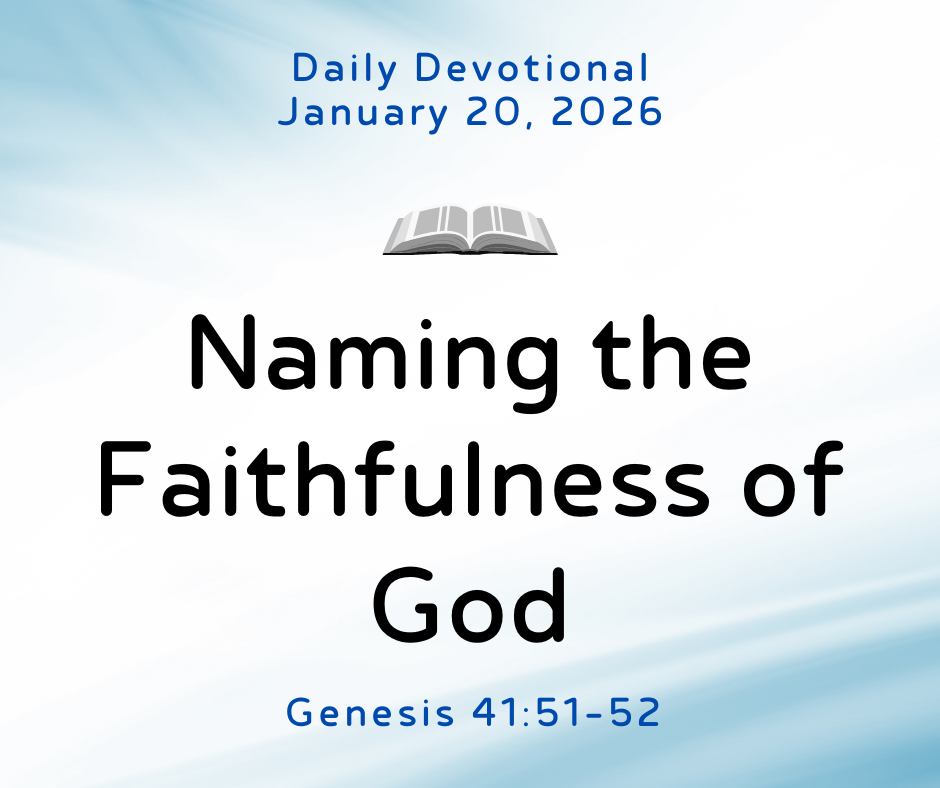 Naming the Faithfulness of God