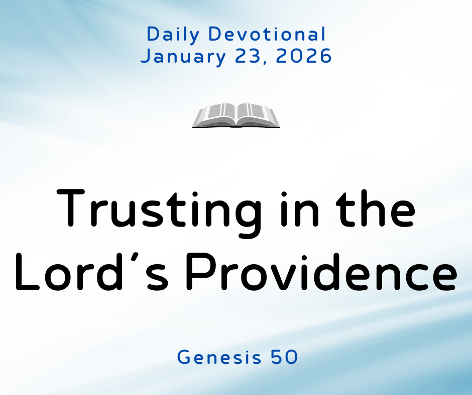 Trusting in God’s Providence