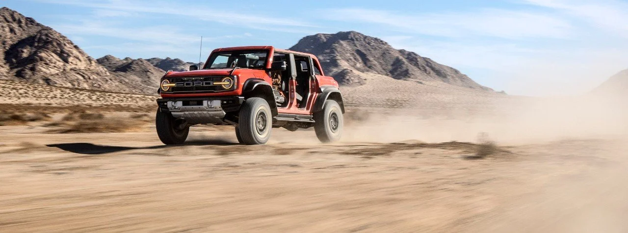 A sneak peek at the new Bronco Raptor coming this summer