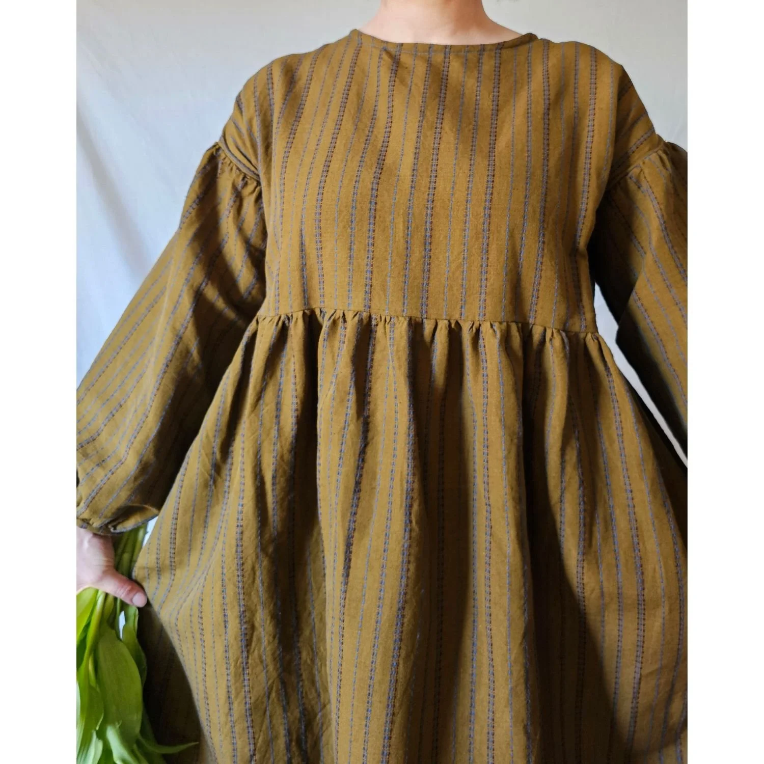 Hazel Stripe Nora Dress (close up).jpg