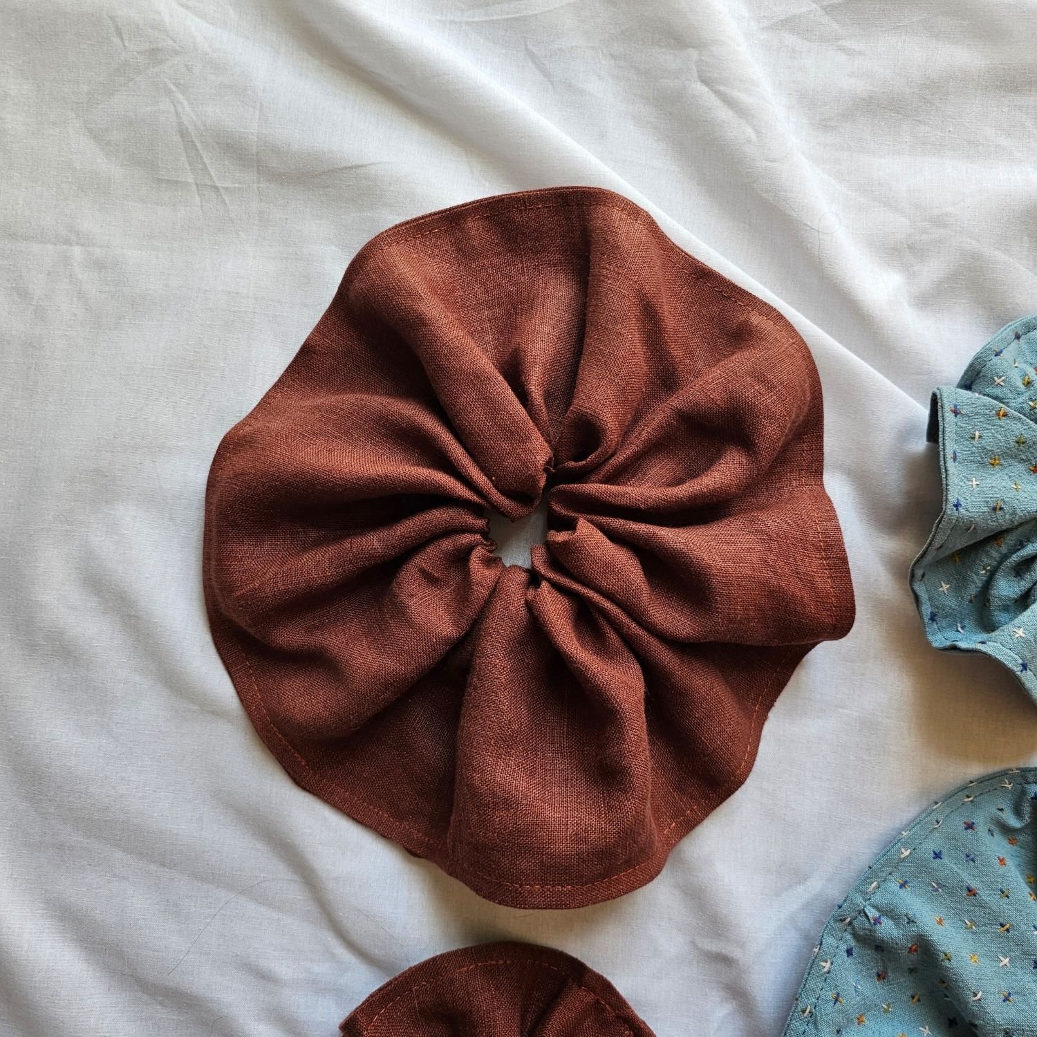 Statement Scrunchie Burnt Sienna.jpg