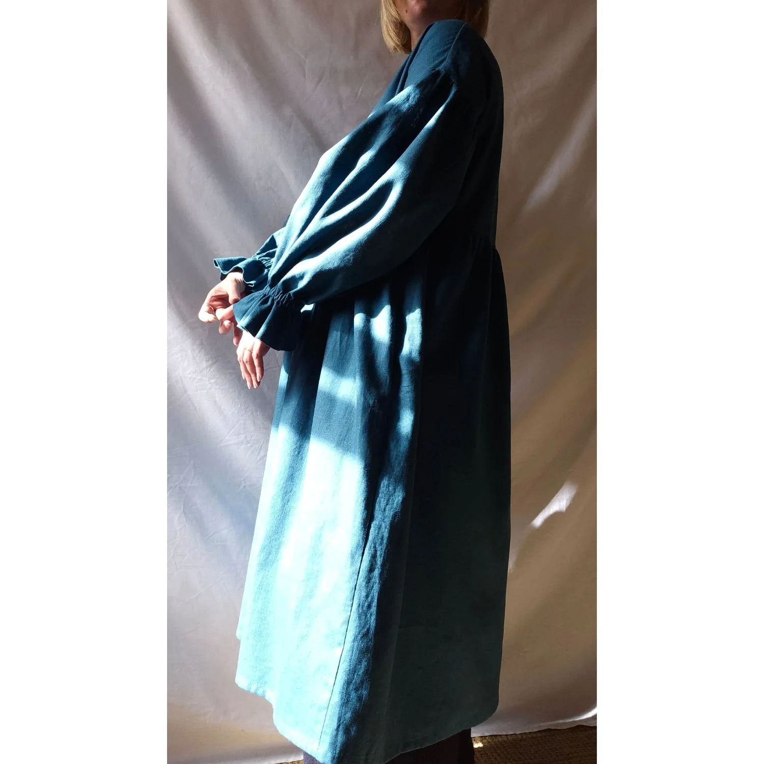 Nora Dress Petrol Blue Side.jpg