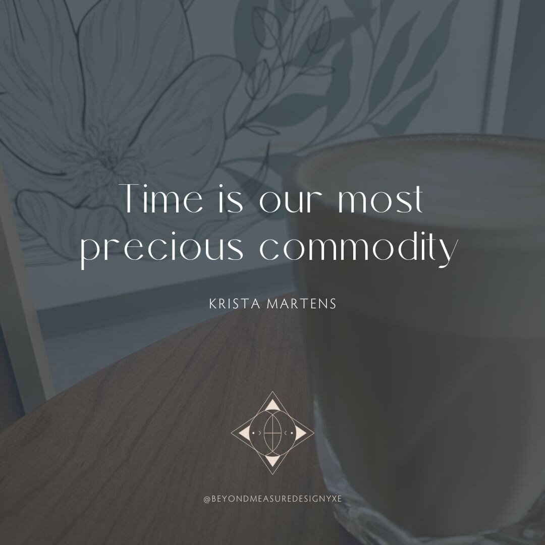 Time is our most precious commodity ✨⁠
⁠
My relationship with time (especially the past 15-ish years as an entrepreneur) has required considerable work. ⁠
⁠
There is no sugarcoating it. ⁠
⁠
For me, that included: ⁠
1️⃣ Learning how to set healthy bou