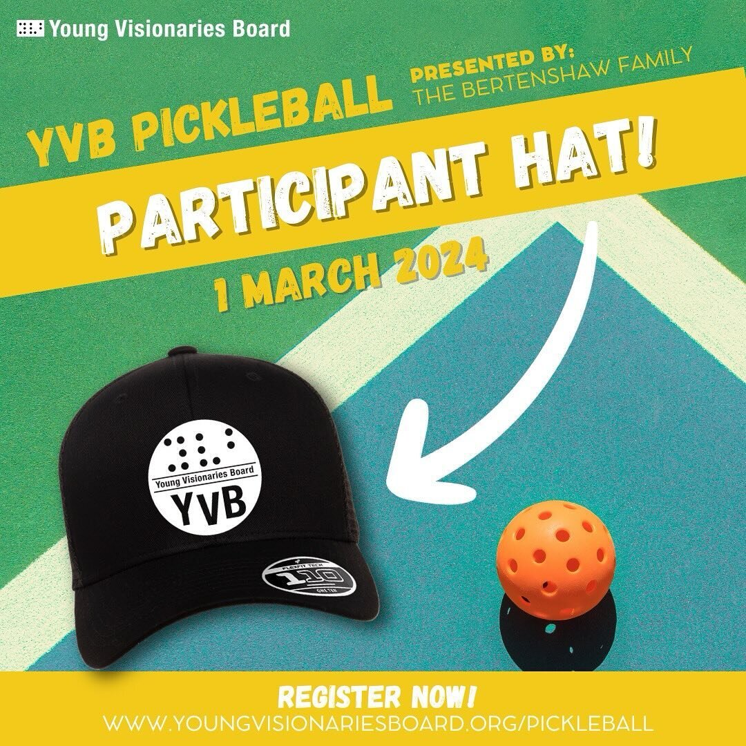 Introducing the official YVB Pickleball Tournament participant hat! 🙌🔥 Gear up for your next pickleball showdown with this must-have accessory. Yep, you heard it right &ndash; along with the stylish tournament tee, every registrant gets their hands