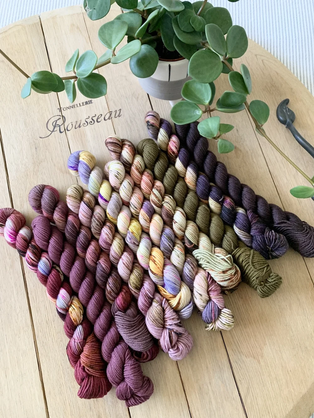 Heritage Traditions Sciarpa In Pura Lana Check - Essence Rouille, 180 Cm