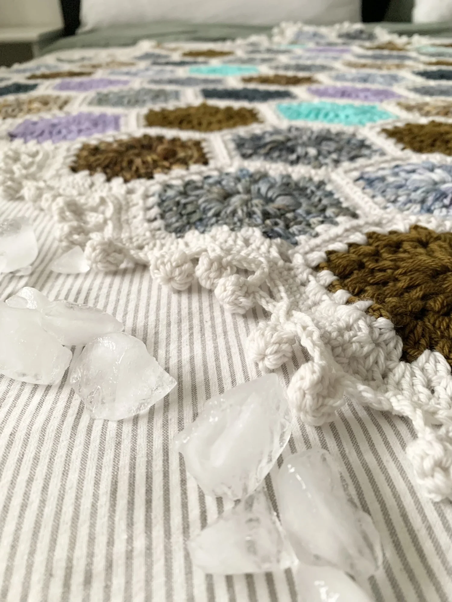Hygge Burst Hexie Blanket Pattern x Studies in the Arctic