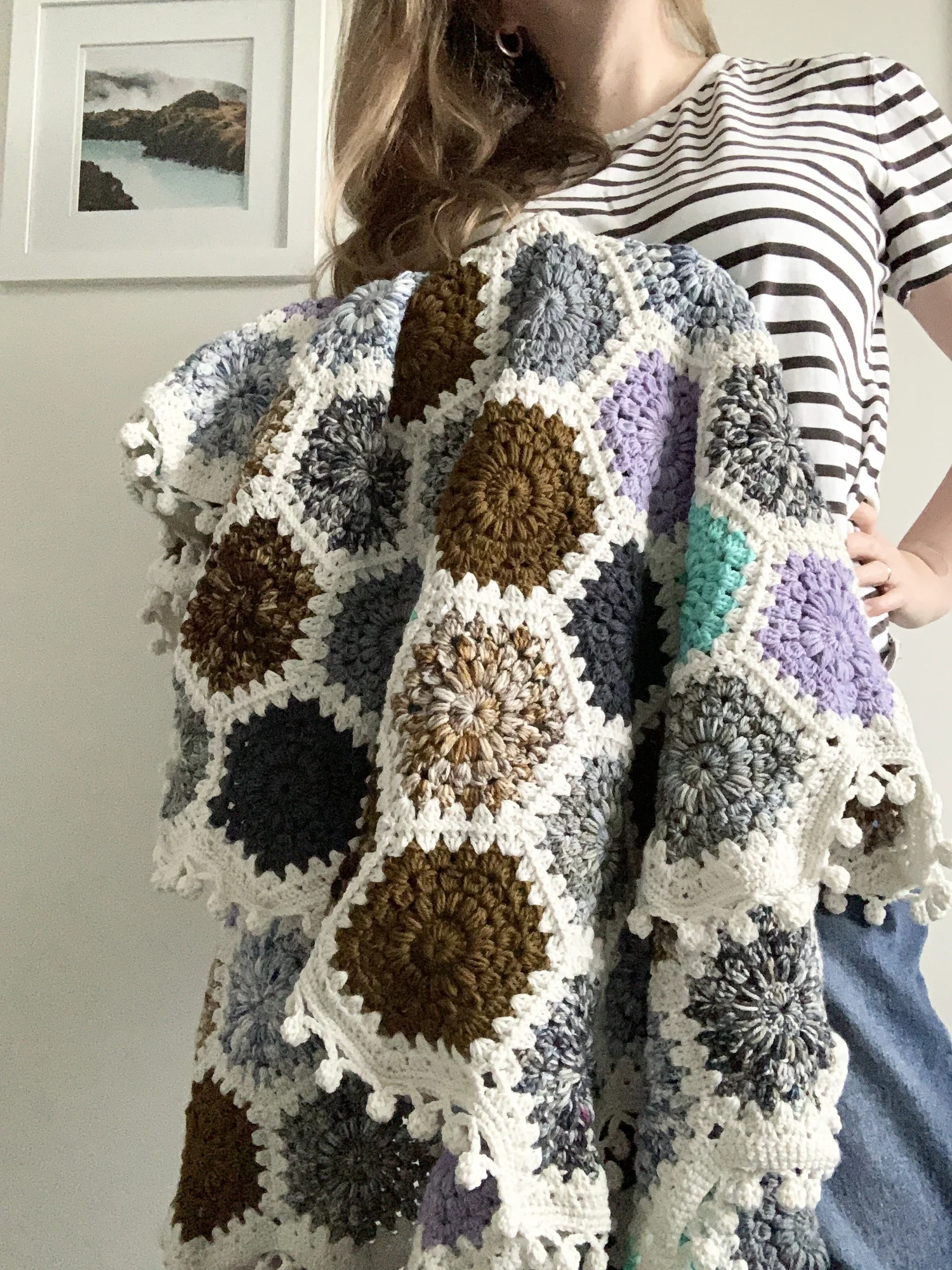 Hygge Burst Hexie Blanket Pattern x Studies in the Arctic