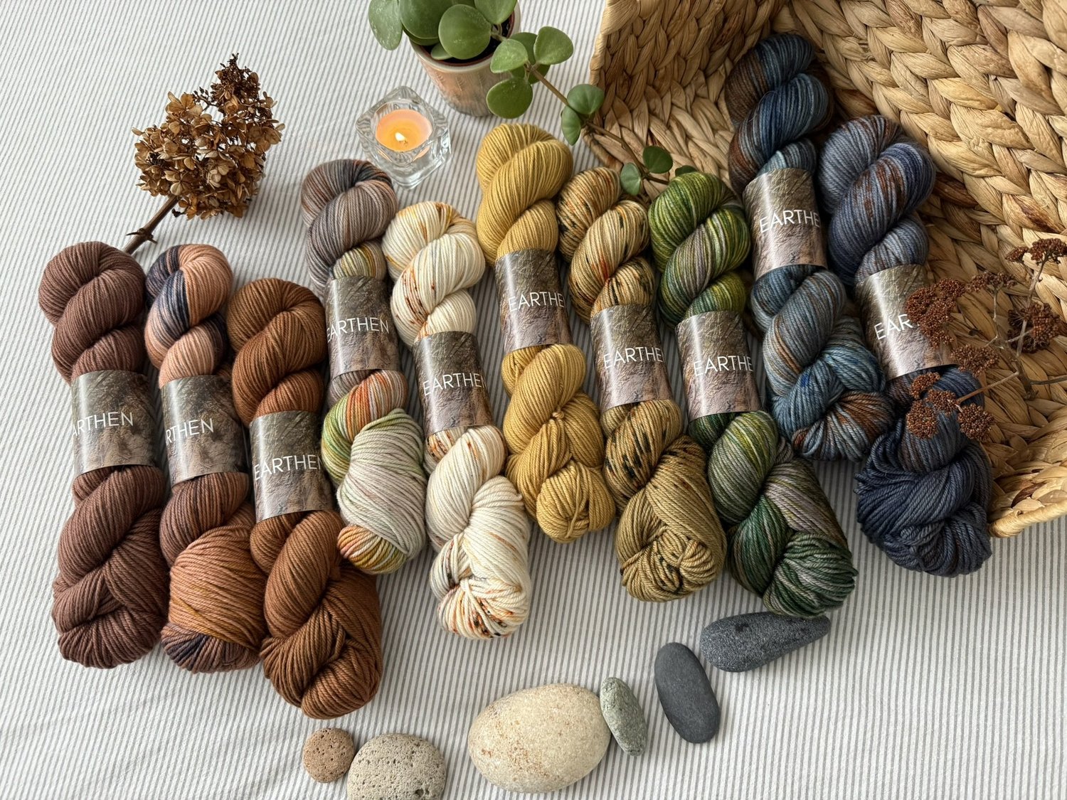 Hygge Burst Hexie Blanket Pattern x Earthen Collection by Hue Loco