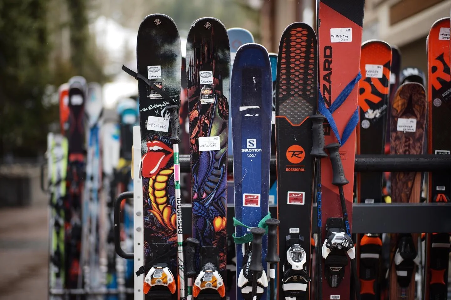 Ski school #chezlainey